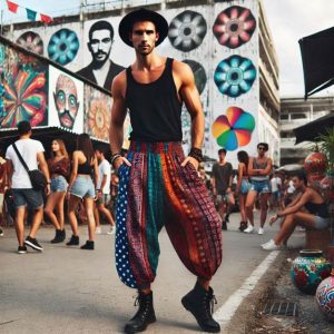 mens harem pants fashion in politics